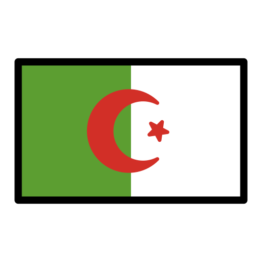 Algeria Flag on OpenMoji