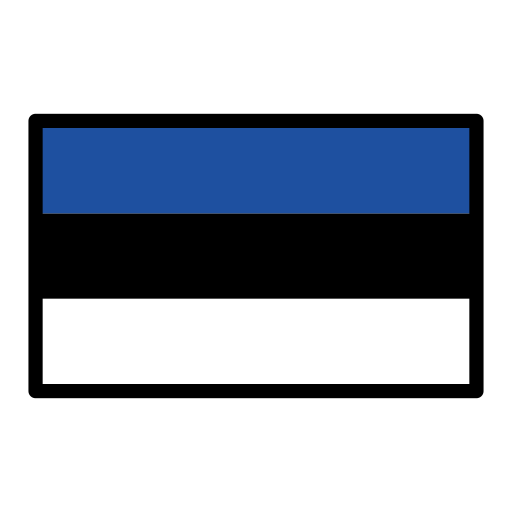 Estonia Flag on OpenMoji