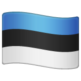 Estonia Flag on WhatsApp
