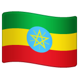 Ethiopia Flag on WhatsApp