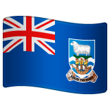 Falkland Islands Flag on WhatsApp