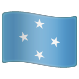 Micronesia Flag on WhatsApp