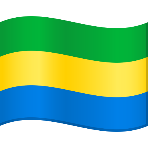 Gabon Flag on JoyPixels