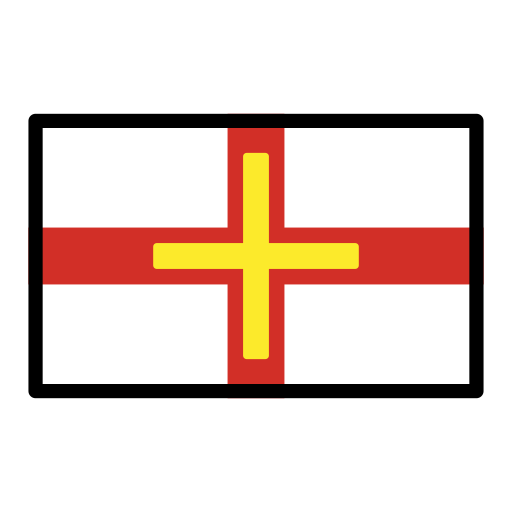 Guernsey Flag on OpenMoji