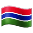 Gambia Flag on Samsung