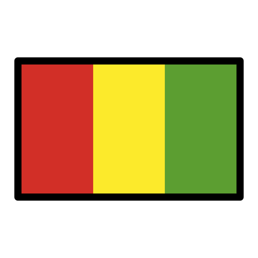 Guinea Flag on OpenMoji