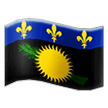 Guadeloupe Flag on Samsung
