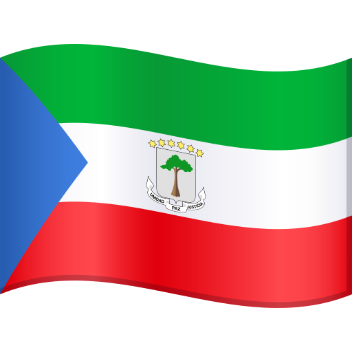 Equatorial Guinea Flag on JoyPixels