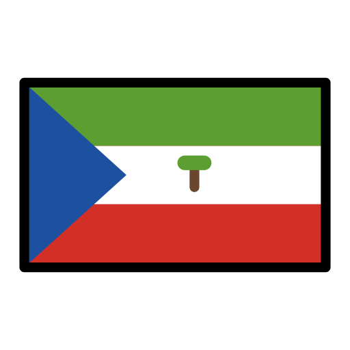 Equatorial Guinea Flag on OpenMoji