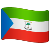 Equatorial Guinea Flag on WhatsApp