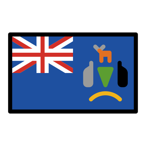 South Georgia & South Sandwich Islands Flag on OpenMoji