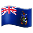 South Georgia & South Sandwich Islands Flag on Samsung