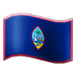Guam Flag on Samsung