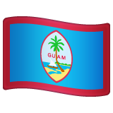 Guam Flag on WhatsApp