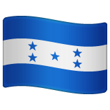 Honduras Flag on WhatsApp