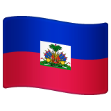 Haiti Flag on WhatsApp
