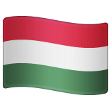 Hungary Flag on WhatsApp