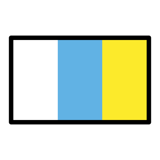 Canary Islands Flag on OpenMoji
