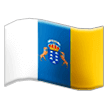 Canary Islands Flag on Samsung