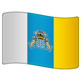 Canary Islands Flag on WhatsApp