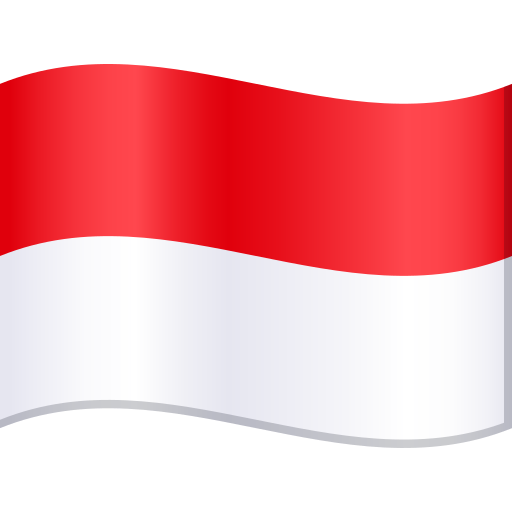 Indonesia Flag on JoyPixels