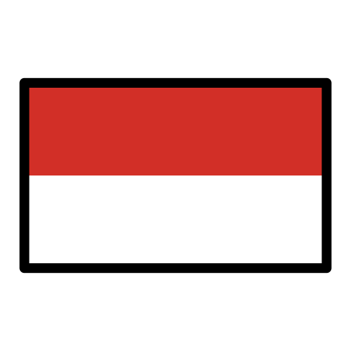 Indonesia Flag on OpenMoji