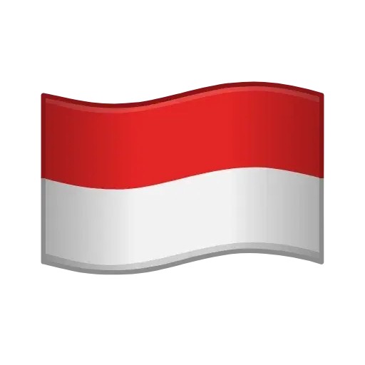 Indonesia Flag on Telegram