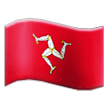 Isle Of Man Flag on Samsung