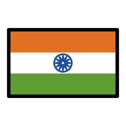 India Flag on OpenMoji