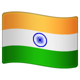 India Flag on WhatsApp