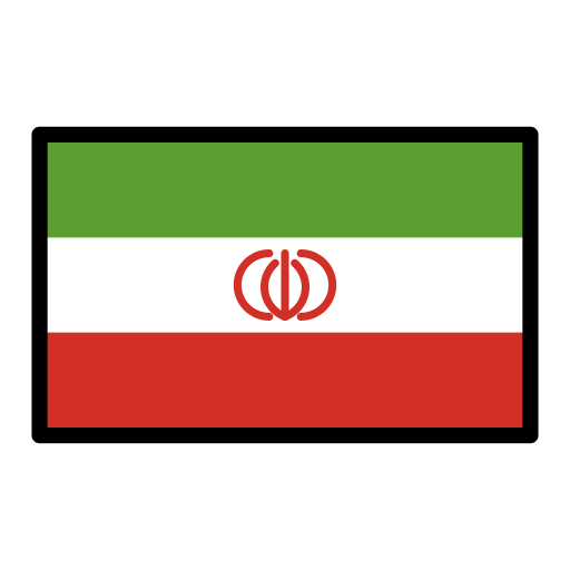 Iran Flag on OpenMoji