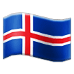 Iceland Flag on Samsung