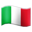 Italy Flag on Samsung