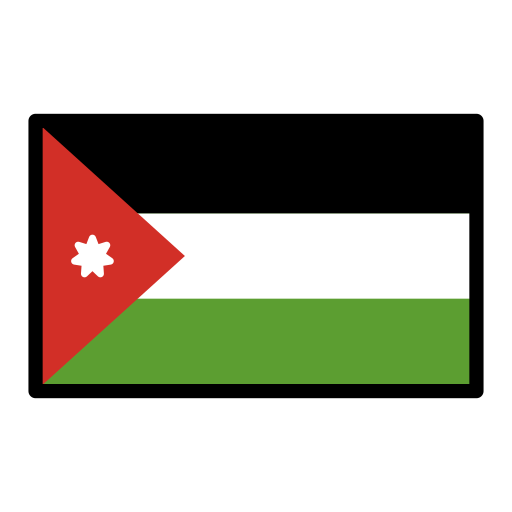 Jordan Flag on OpenMoji