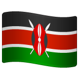 Kenya Flag on WhatsApp