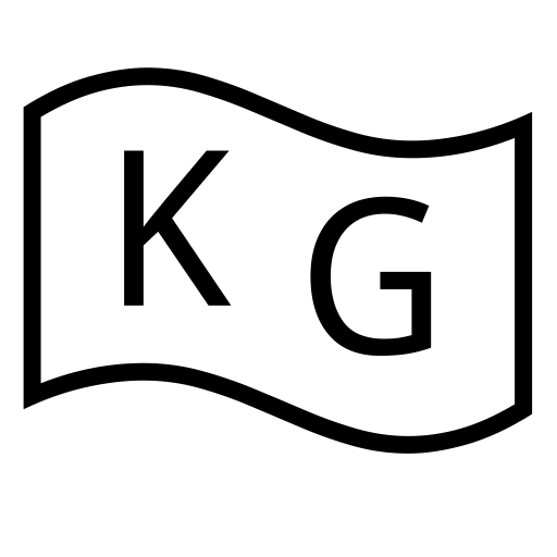 Kyrgyzstan Flag on Noto Emoji