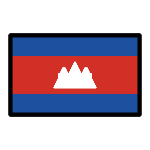 Cambodia Flag on OpenMoji