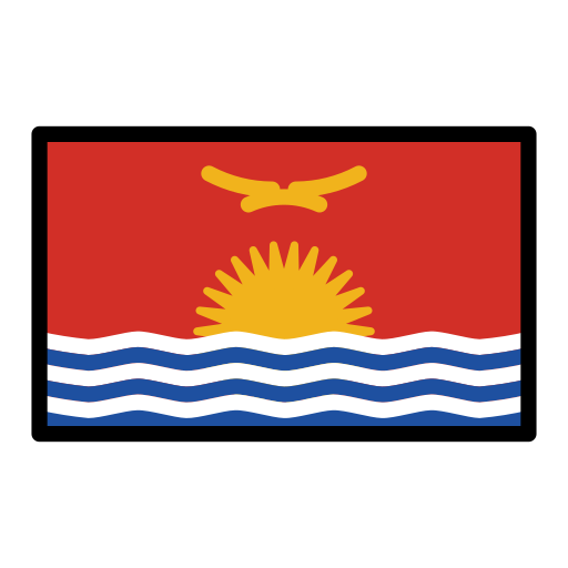 Kiribati Flag on OpenMoji