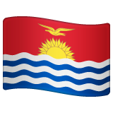 Kiribati Flag on WhatsApp