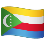 Comoros Flag on WhatsApp
