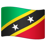 St. Kitts & Nevis Flag on WhatsApp