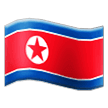 North Korea Flag on Samsung