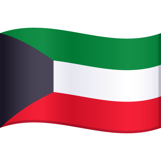 Kuwait Flag on JoyPixels