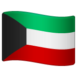 Kuwait Flag on WhatsApp