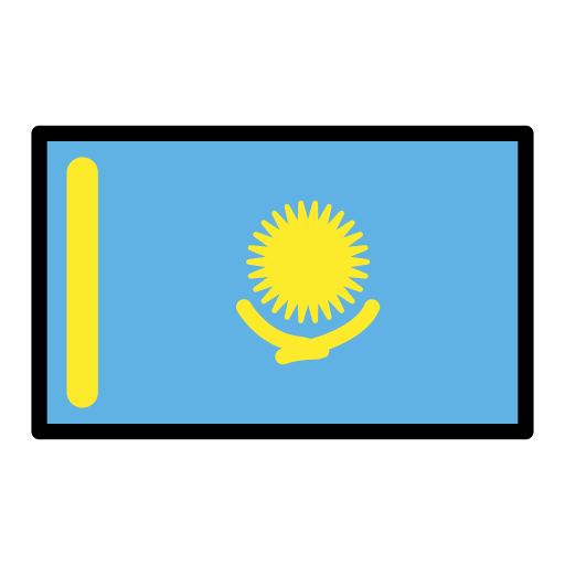Kazakhstan Flag on OpenMoji
