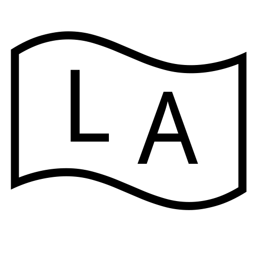 Laos Flag on Noto Emoji