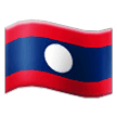 Laos Flag on Samsung