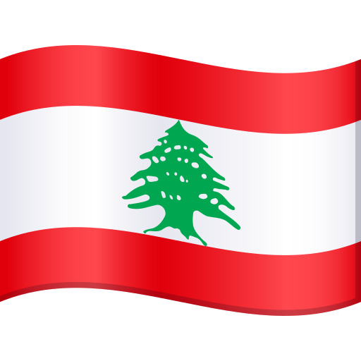 Lebanon Flag on JoyPixels