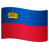 Liechtenstein Flag on WhatsApp