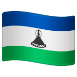 Lesotho Flag on WhatsApp